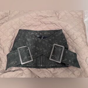 Jaded London Black Mini Skirt